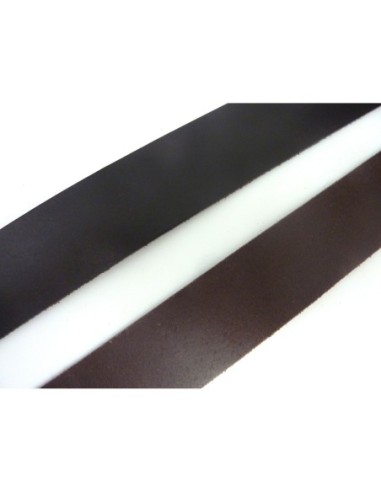 R-20cm Cuir plat largeur 29,5mm de couleur...