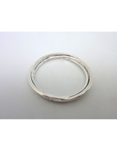 R-Anneau connecteur torsadé irrégulier 49mm...