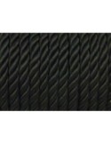1M Cordon nylon mouliné 5mm noir
