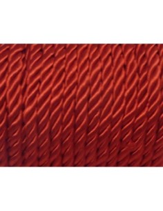 Cordelette élastique rouge 5 mm