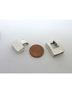 Fermoir T en métal argenté, retrouvez un large choix de fermoir en métal argenté à petit prix dans La Cuisine des Perles 2