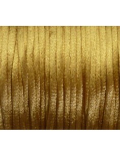 Cordon queue de rat pas cher 2mm doré 2