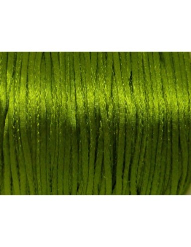Cordon queue de rat vert olive 1mm pas cher