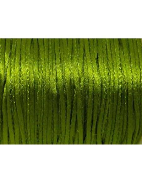 Cordon queue de rat vert olive 1mm pas cher