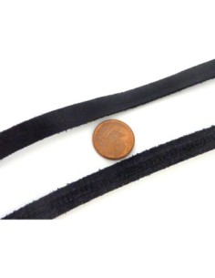 R-1m de lanière cuir plat 8mm de couleur noir - CUIR... 2