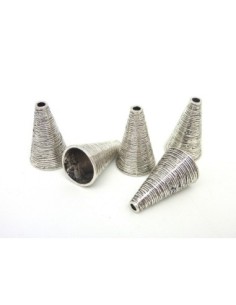 2 Embouts calotte conique 24,6mm x 15,1mm, cache nœud en...