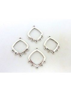 R-4 Connecteurs support losange 29mm pour boucle...