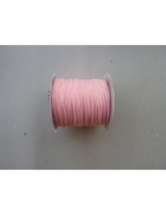Fil polyester rose pour création DIY 2