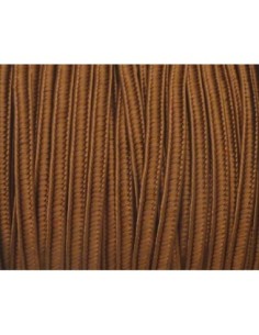 5m Ruban Soutache, plat 4mm de couleur marron noisette...