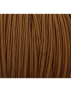 5m Ruban Soutache, plat 4mm de couleur marron noisette... 2