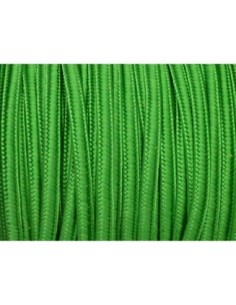 R-5m Ruban Soutache, plat 4mm de couleur vert herbe satiné 2