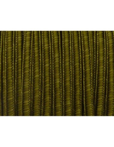 R-5m Ruban Soutache, plat 4mm de couleur vert...