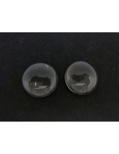 Cabochon 20mm rond en verre