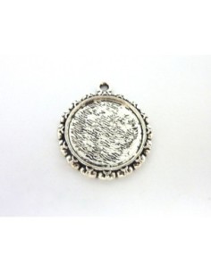 R-2 Supports cabochon pendentif rond pour cabochon de...