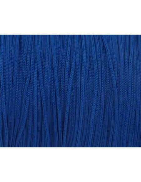 5m cordon polyester 0,8mm bleu électrique - Shamballa