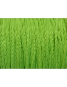 Fil nylon tressé vert fluo