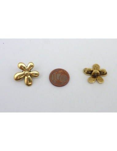 R-5 Perles 3 trous, passant fleur 18,3mm en...