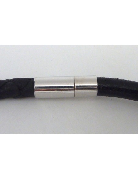 Fermoir homme pour cordon cuir de 6mm