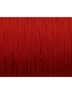 Cordon polyester 0,8mm rouge  pas cher pour la créations de bijoux 2
