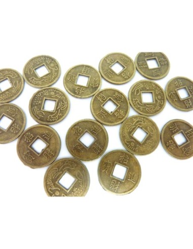 R-100 Perles intercalaires pièces chinoises...