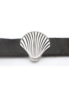 Perle passant coquille saint jacques