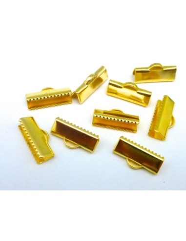 Embout griffe doré16mm pour création DIY
