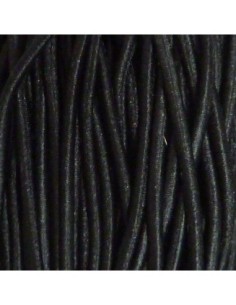 Elastique 2mm rond noir pas cher 2