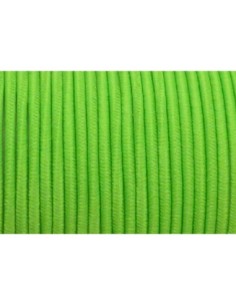 Fil élastique vert fluo 2mm