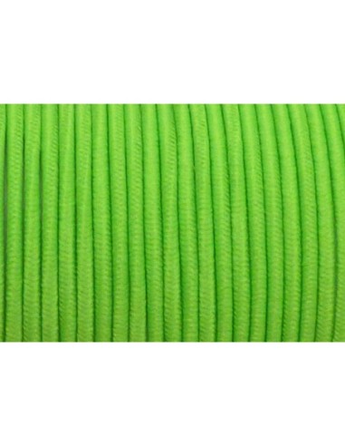 Fil élastique vert fluo 2mm