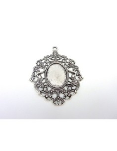 R-Grand Support cabochon 84mm  pour cabochon 33,4x25,7mm...