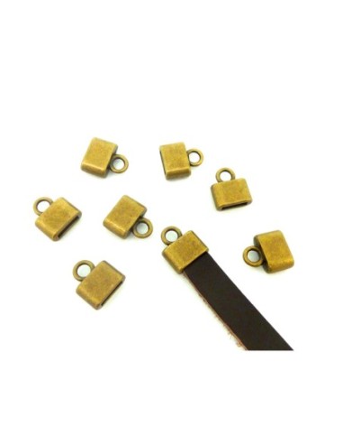 Embout de couleur bronze en métal pas cher