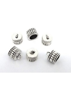 R-4 Embouts pour cordon 8,5mm, cache nœud, fermoir en...