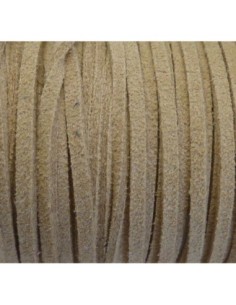 Suedine 2,5mm marron clair
