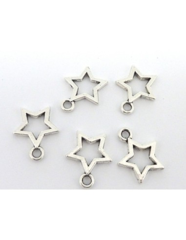 Charm étoile évidée