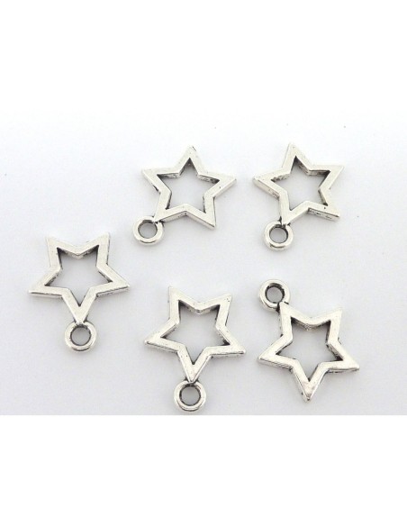 Charm étoile évidée Charm étoile évidée