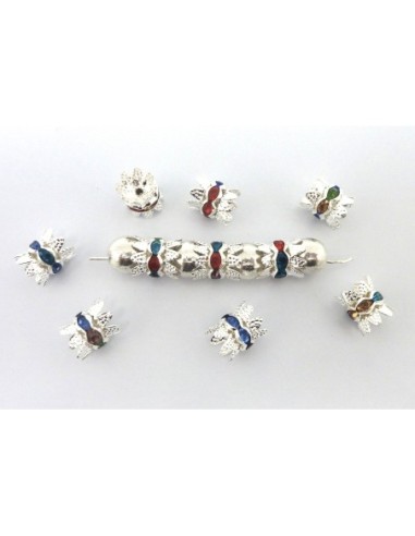 R-5 Intercalaires coupelles strass et filigrane...