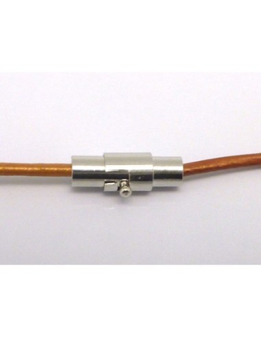 R-Lot de 5 Fermoirs aimanté embout rond pour...