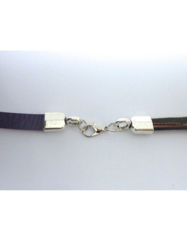 R-Fermoir mousqueton avec embout pour lanière...