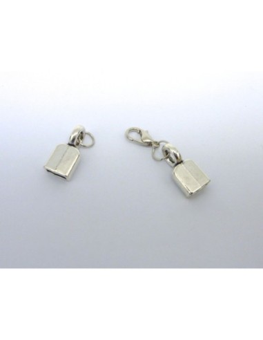 R-Fermoir mousqueton avec embout pour lanière...