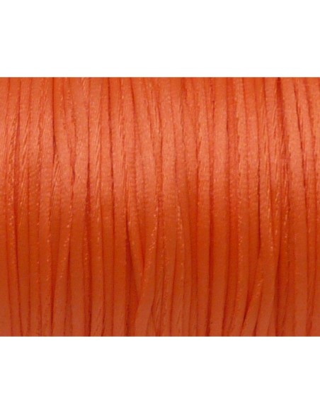 Ficelle chinoise orange fluo 1mm