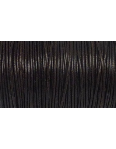 Cordon pour création bijoux marron