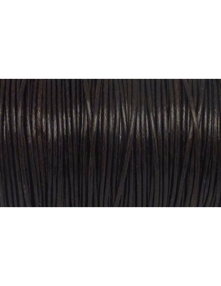 Cordon pour création bijoux marron