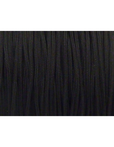 Fil pour bijoux noir 1mm