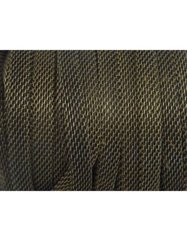 R-20cm de chaîne plate maille de largeur 6,2mm...