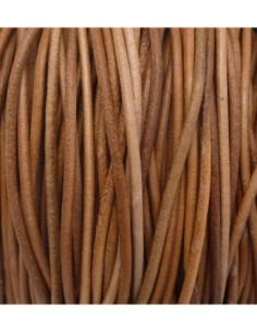 Cordon cuir 2,5mm pour création bracelet 2