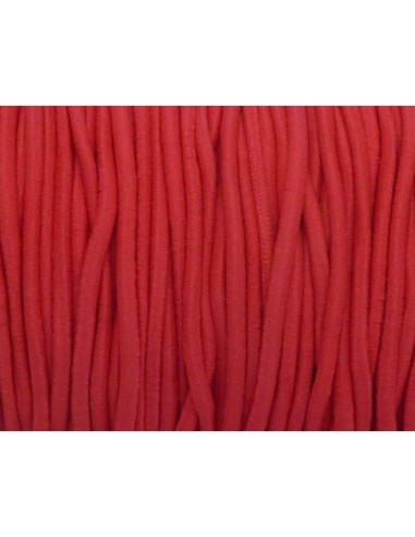 Fil élastique 2mm rose fluo pas cher pour couture