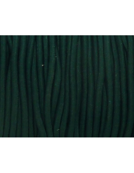 Cordon élastique 2mm vert kaki pas cher
