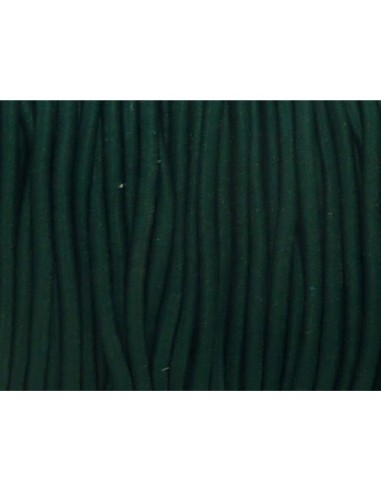 Cordon élastique vert kaki 2mm pas cher