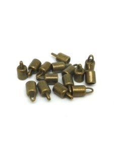 Embout bronze pour cordon de 4,5mm