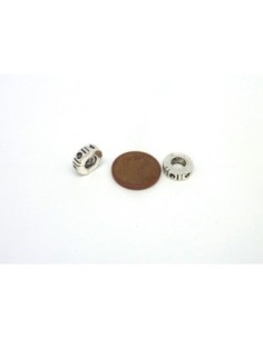 R-10 Perles rondelle 10,2mm à gros trou 5mm en métal... 2